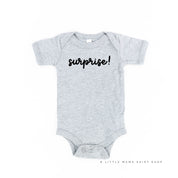 SURPRISE! - Short Sleeve Child Shirt Little Mama Shirt Shop