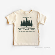 Farm Fresh Christmas Trees - Child Tee Little Mama Shirt Shop
