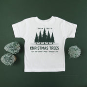 Farm Fresh Christmas Trees - Child Tee Little Mama Shirt Shop