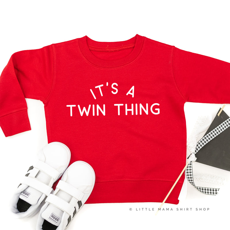 It's A Twin Thing - Child Sweater