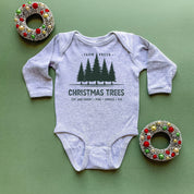 Farm Fresh Christmas Trees - Child LONG SLEEVE Tee Little Mama Shirt Shop