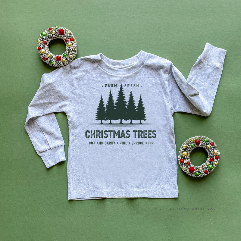 Farm Fresh Christmas Trees - Child LONG SLEEVE Tee