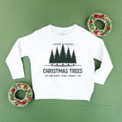 Farm Fresh Christmas Trees - Child Sweater Little Mama Shirt Shop