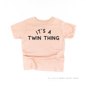 It's A Twin Thing - Short Sleeve Child Shirt Little Mama Shirt Shop