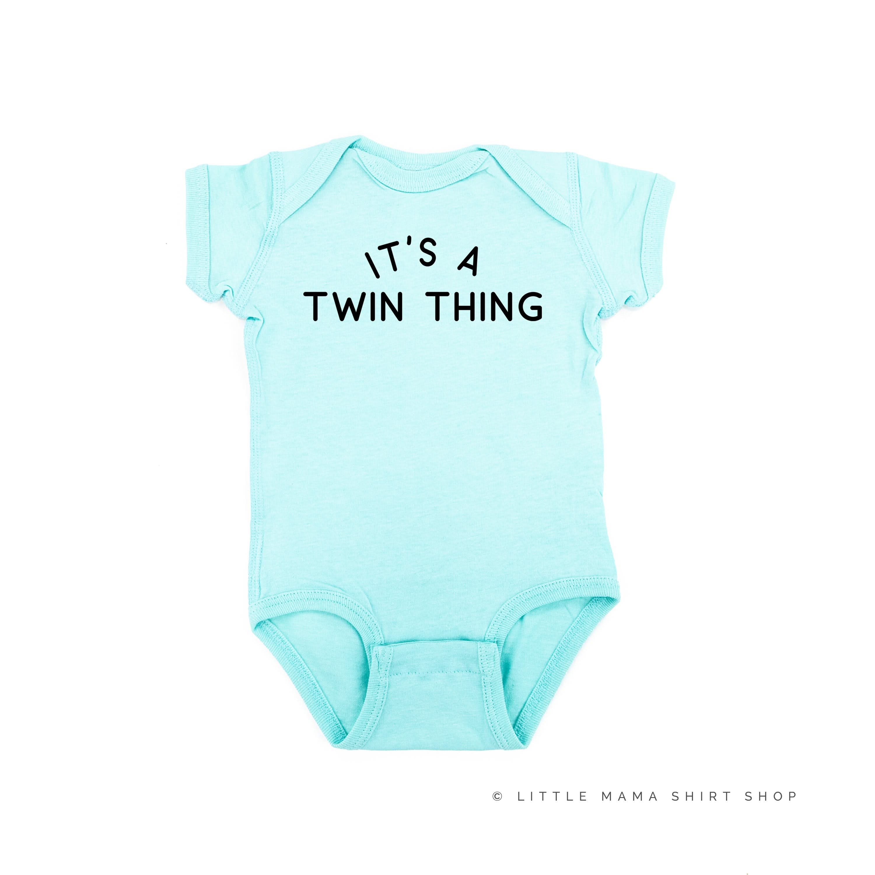 It's A Twin Thing - Short Sleeve Child Shirt Little Mama Shirt Shop