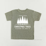 Farm Fresh Christmas Trees - Child Tee Little Mama Shirt Shop
