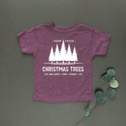 Farm Fresh Christmas Trees - Child Tee Little Mama Shirt Shop
