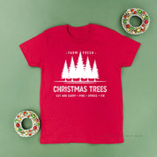 Farm Fresh Christmas Trees - Child Tee Little Mama Shirt Shop