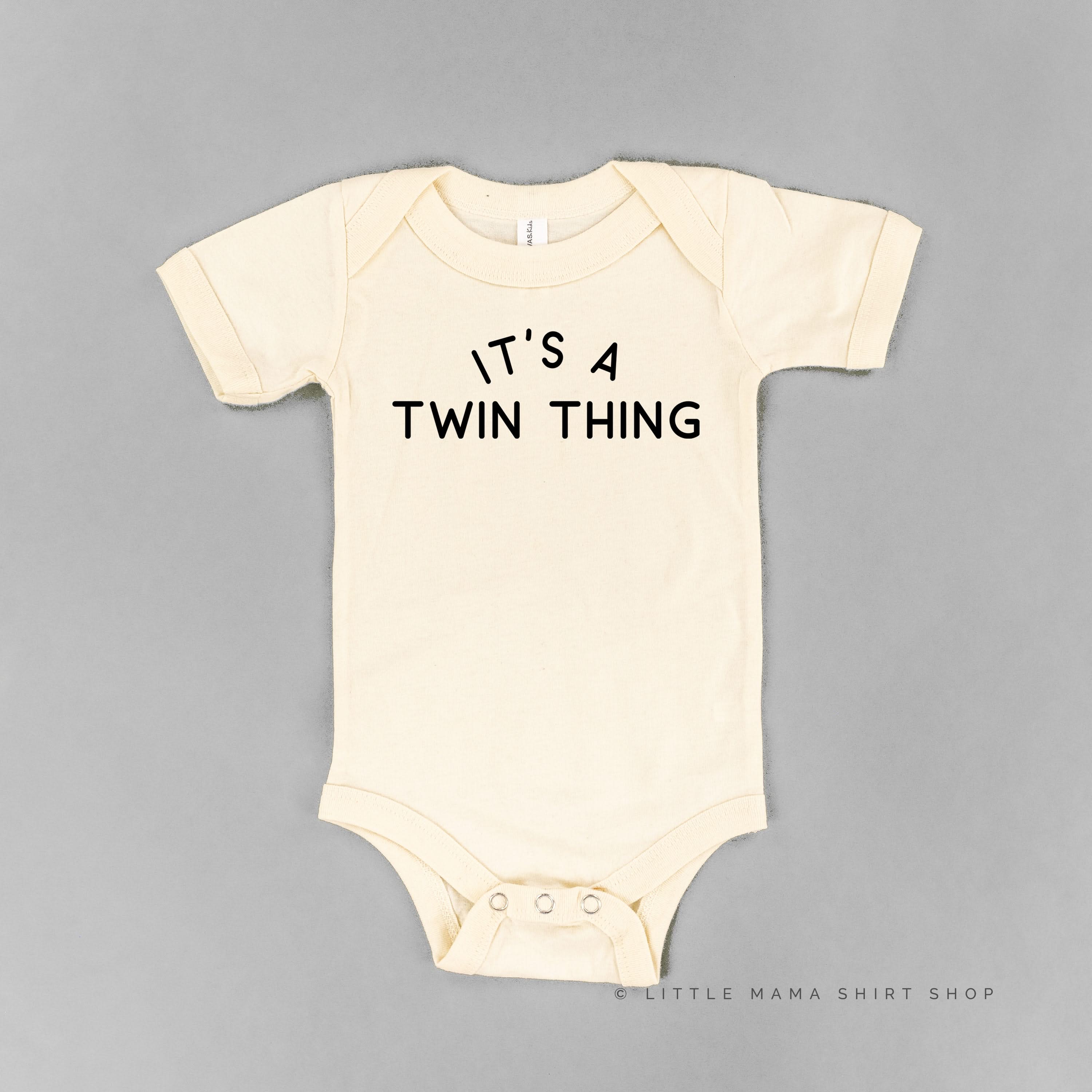 It's A Twin Thing - Short Sleeve Child Shirt Little Mama Shirt Shop