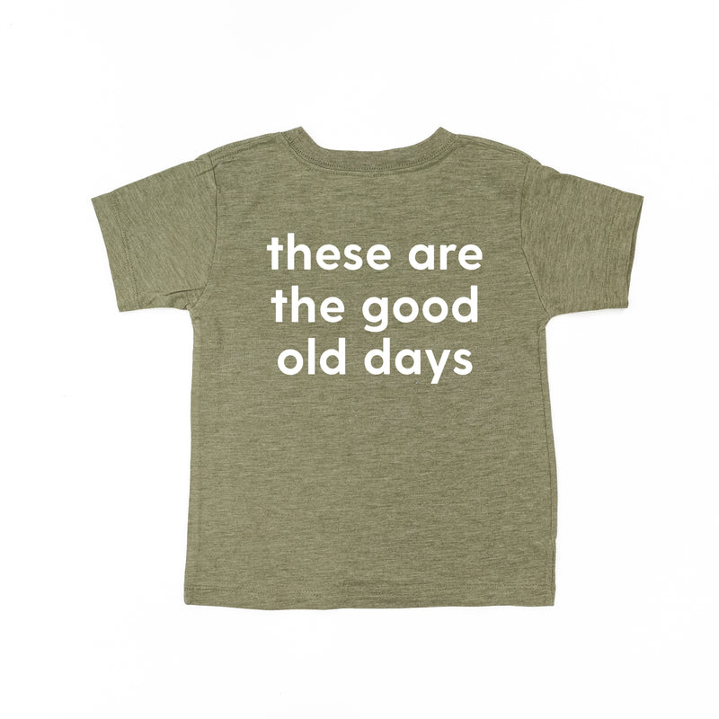 RAINBOW POCKET - THESE ARE THE GOOD OLD DAYS - Short Sleeve Child Shirt
