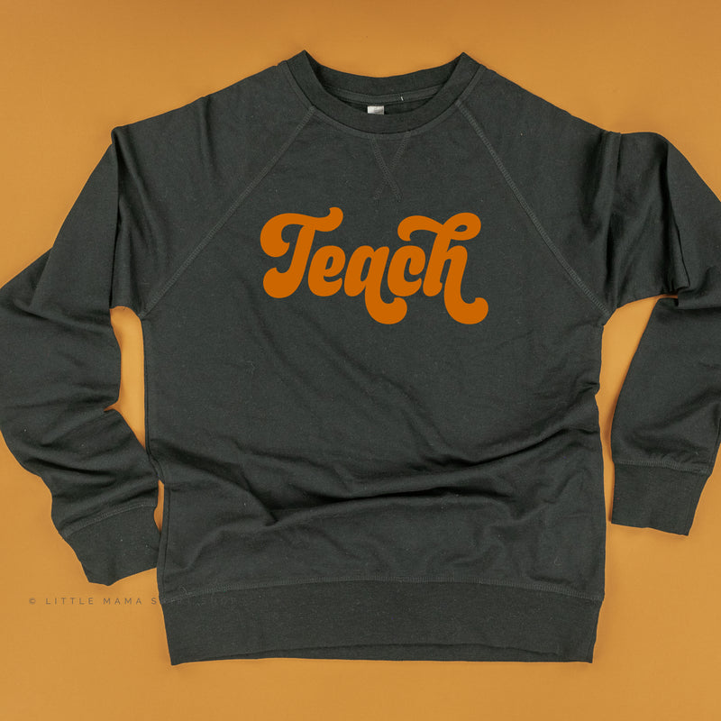 Teach (Retro)  - Lightweight Pullover Sweater
