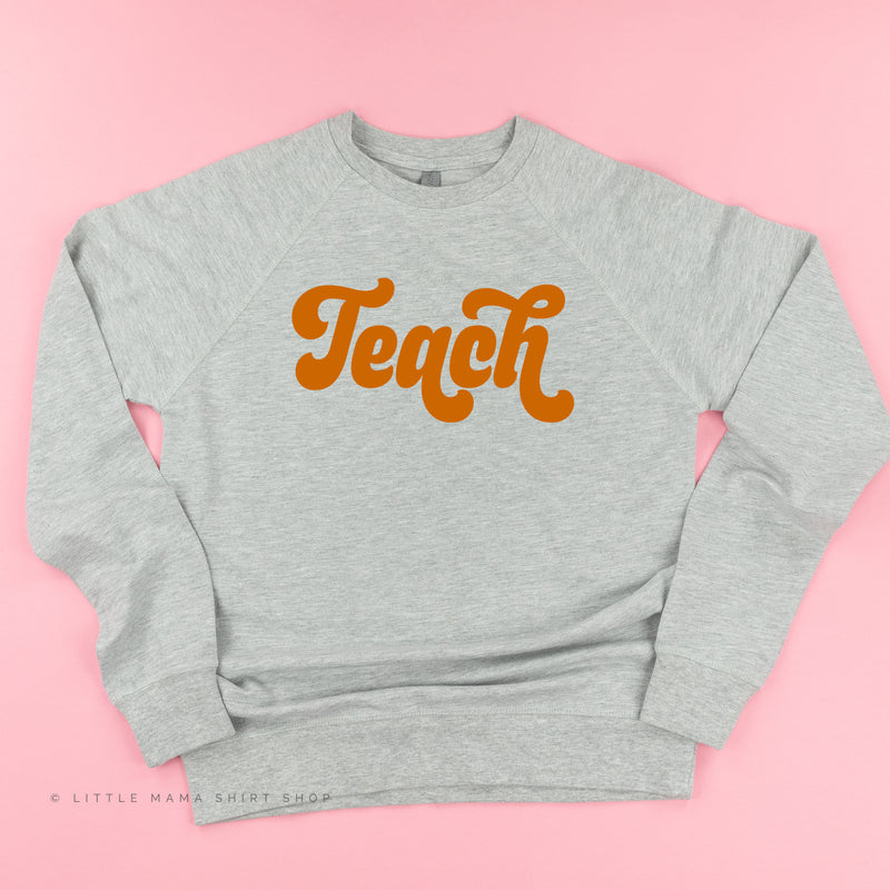 Teach (Retro)  - Lightweight Pullover Sweater