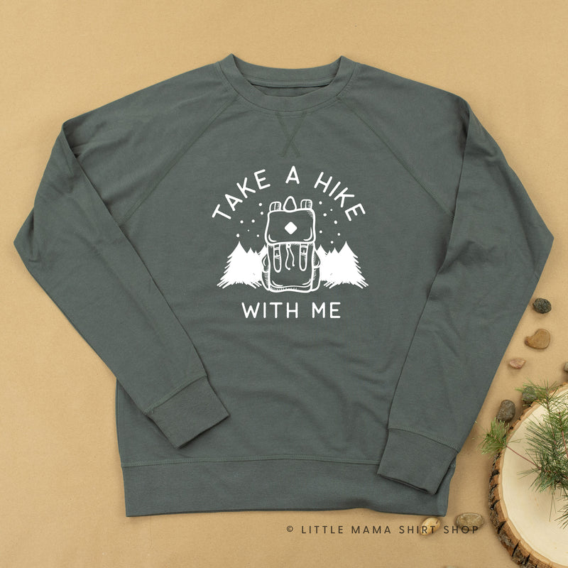 TAKE A HIKE WITH ME - Lightweight Pullover Sweater