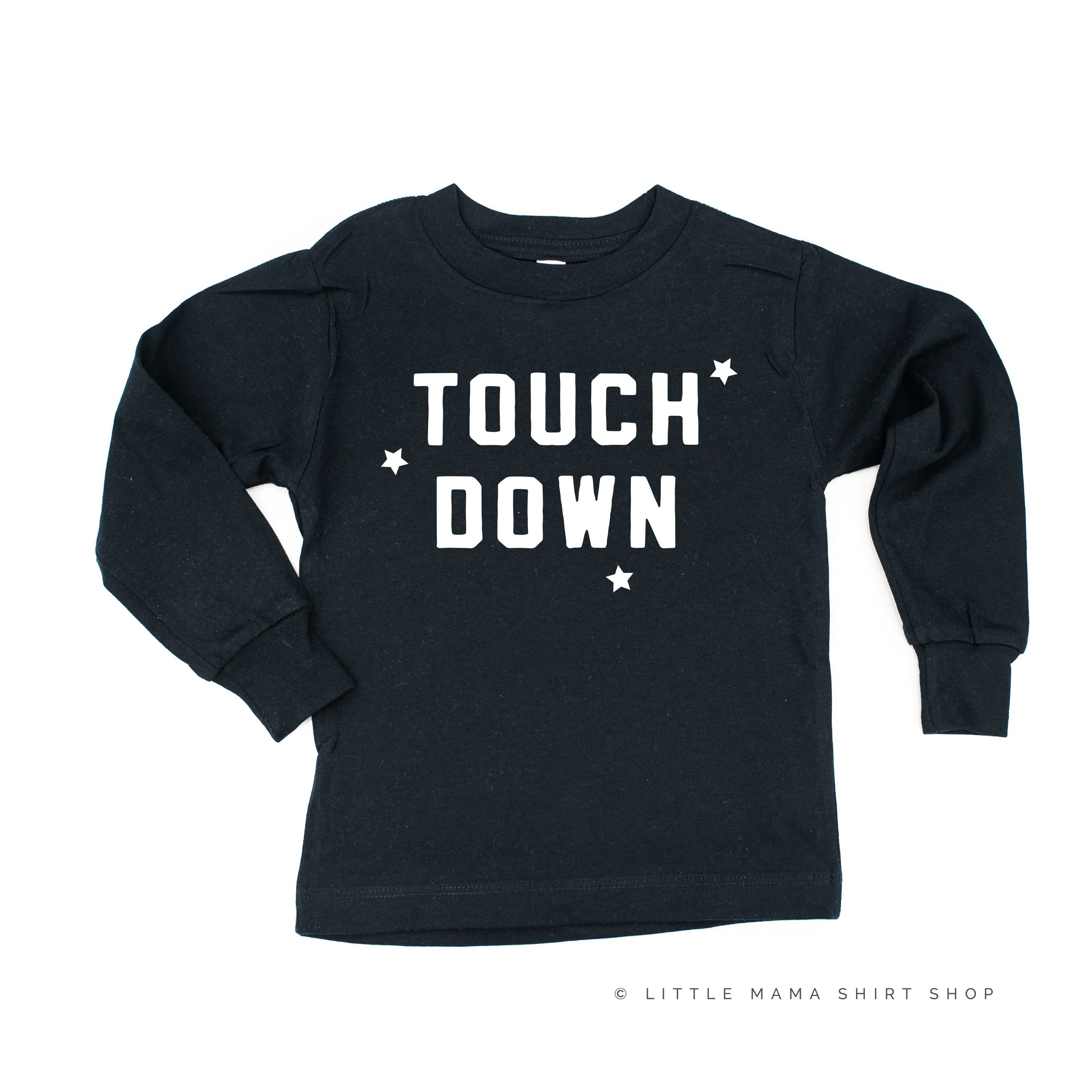 TOUCH DOWN - Long Sleeve Child Shirt Little Mama Shirt Shop