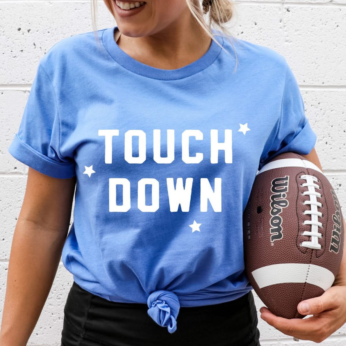 TOUCH DOWN - Unisex Tee Little Mama Shirt Shop