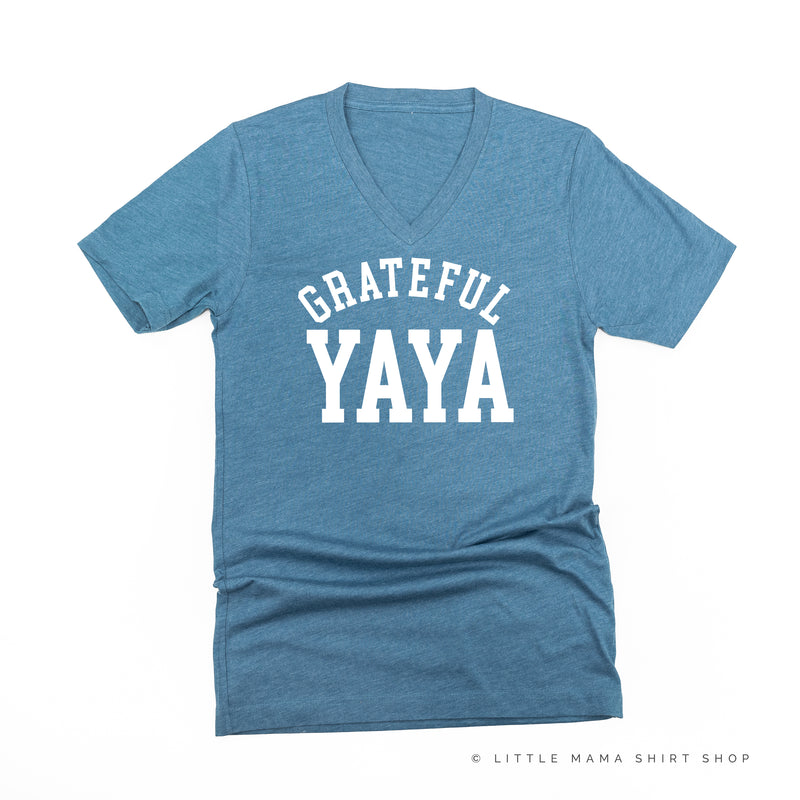 Grateful Yaya - (Varsity) - Unisex Tee