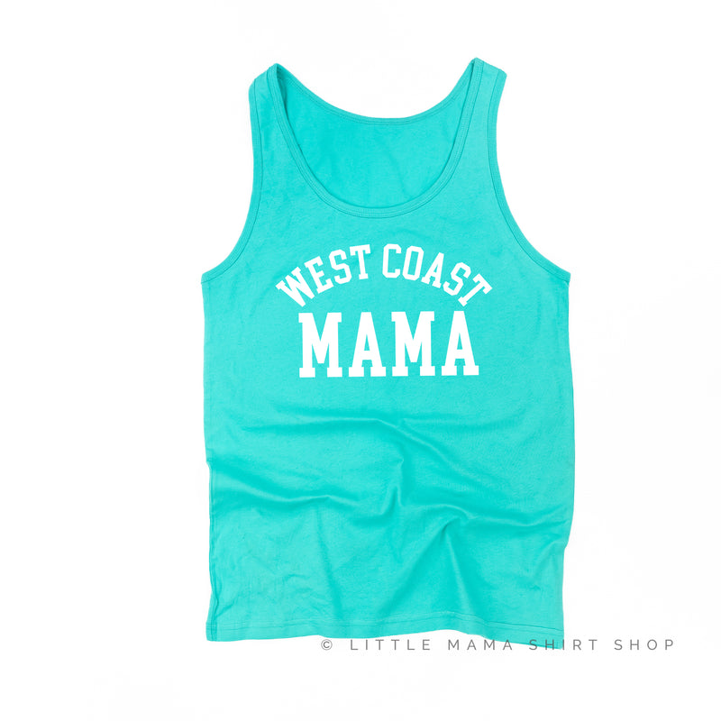 WEST COAST MAMA - Unisex Jersey Tank