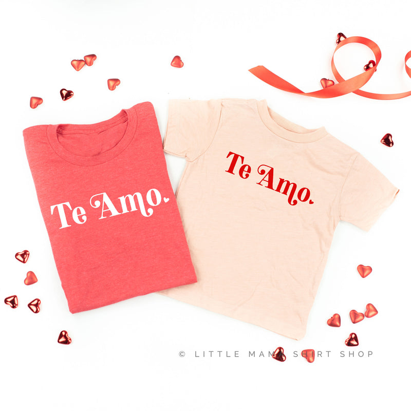 Te Amo - Set of 2 Tees