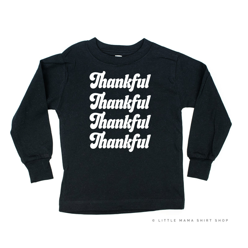 Thankful (x4) - Long Sleeve Child Shirt