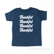 Thankful (x4) - Short Sleeve Child Shirt Little Mama Shirt Shop
