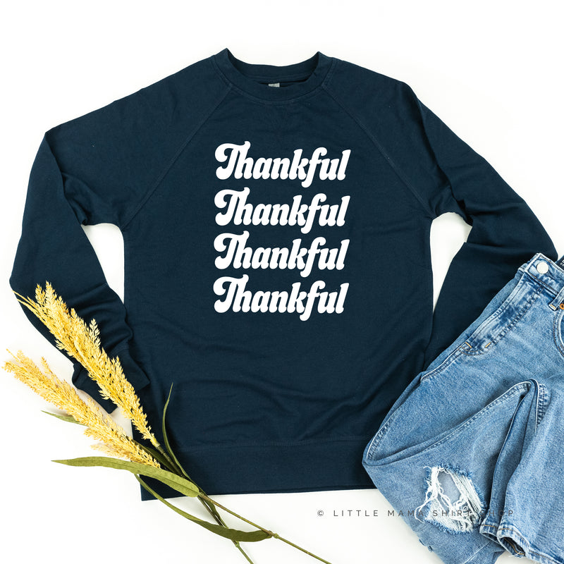Thankful (x4) - Lightweight Pullover Sweater