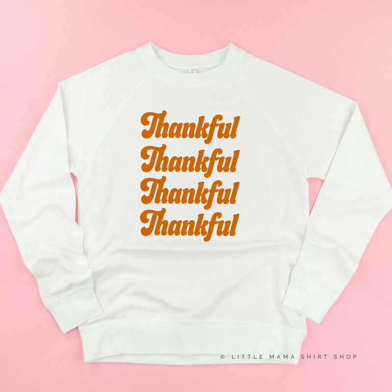 Thankful (x4) - Lightweight Pullover Sweater