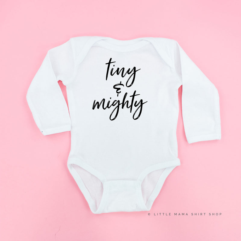 Tiny & Mighty - Long Sleeve Child Shirt