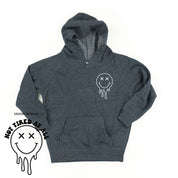 Not Tired At All (w/ Melty X Eye Smiley) - Child Hoodie Little Mama Shirt Shop