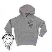 Not Tired At All (w/ Melty X Eye Smiley) - Child Hoodie Little Mama Shirt Shop