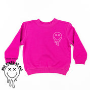 Not Tired At All (w/ Melty X Eye Smiley) - Child Sweater Little Mama Shirt Shop