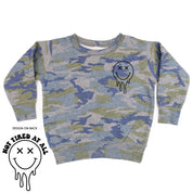 Not Tired At All (w/ Melty X Eye Smiley) - Child Sweater Little Mama Shirt Shop