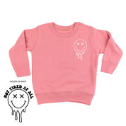 Not Tired At All (w/ Melty X Eye Smiley) - Child Sweater Little Mama Shirt Shop