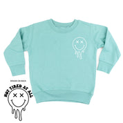 Not Tired At All (w/ Melty X Eye Smiley) - Child Sweater Little Mama Shirt Shop