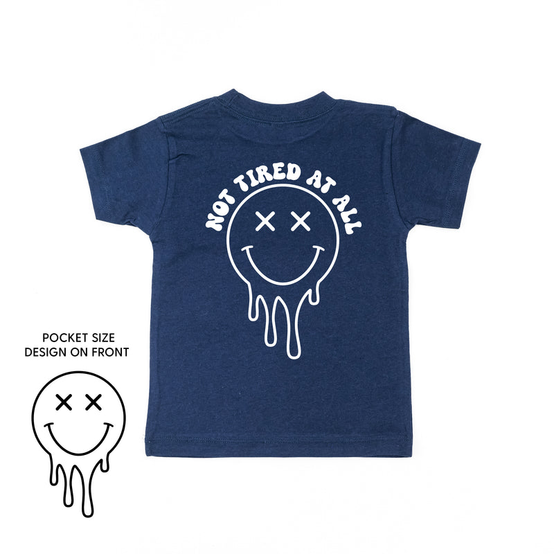 NOT TIRED AT ALL (w/ Melty X Eye Smiley)  - Short Sleeve Child Tee