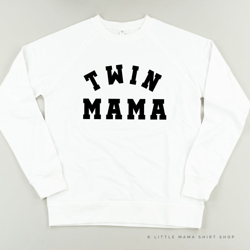 TWIN MAMA - (Varsity) - Lightweight Pullover Sweater