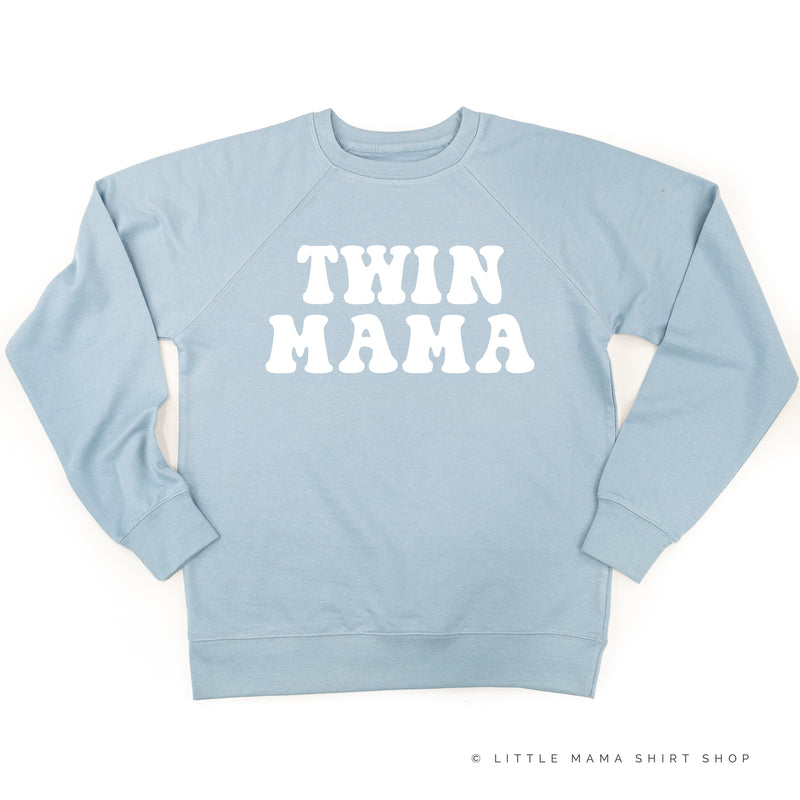 Twin Mama (Groovy) - Lightweight Pullover Sweater