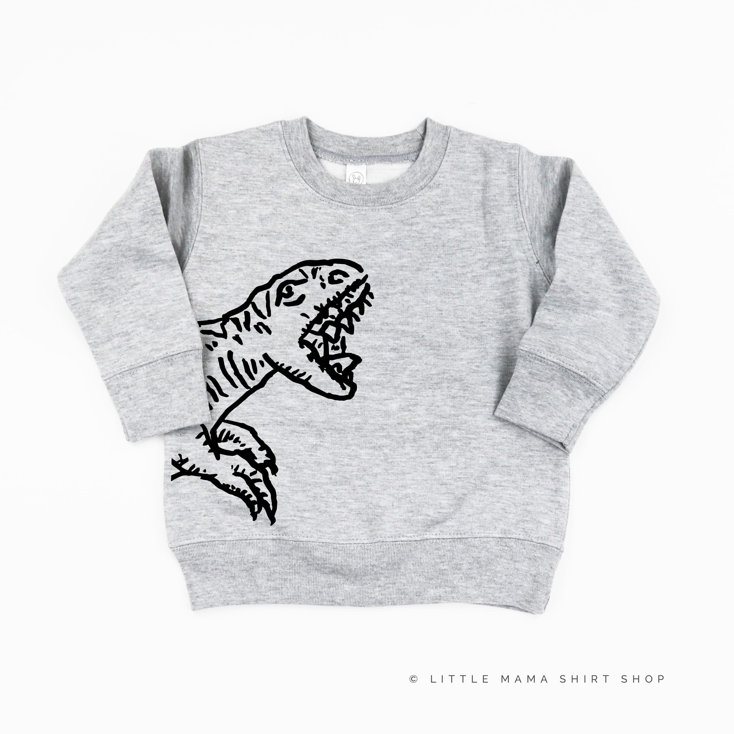 T-REX - Brave - Child Sweater Little Mama Shirt Shop