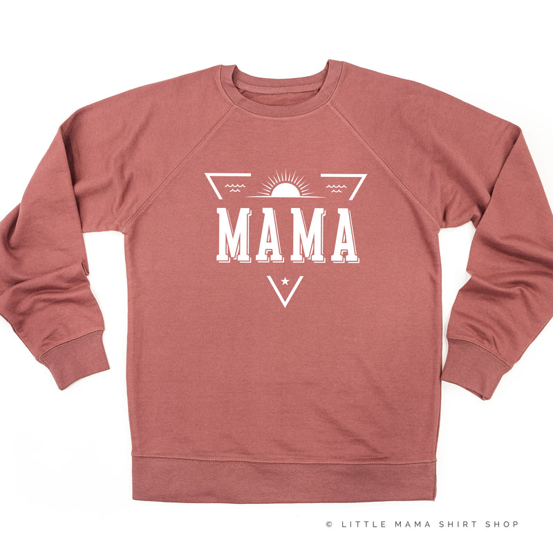 MAMA - TRIANGLE SUN - Lightweight Pullover Sweater