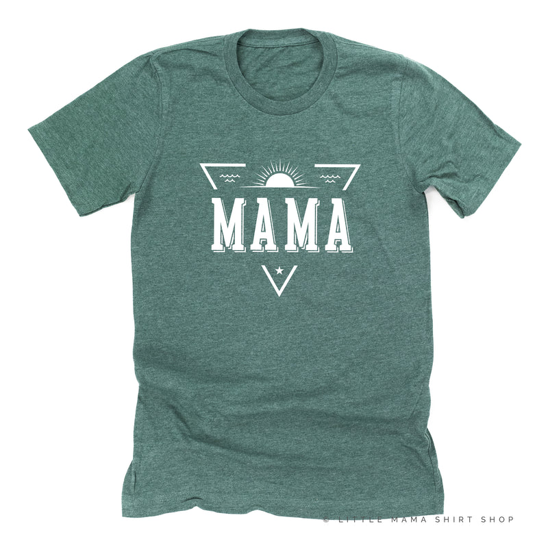 MAMA - TRIANGLE SUN - Unisex Tee