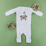 Vintage Christmas Truck - Baby Sleeper Little Mama Shirt Shop