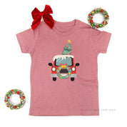 Vintage Christmas Truck - Child Tee Little Mama Shirt Shop