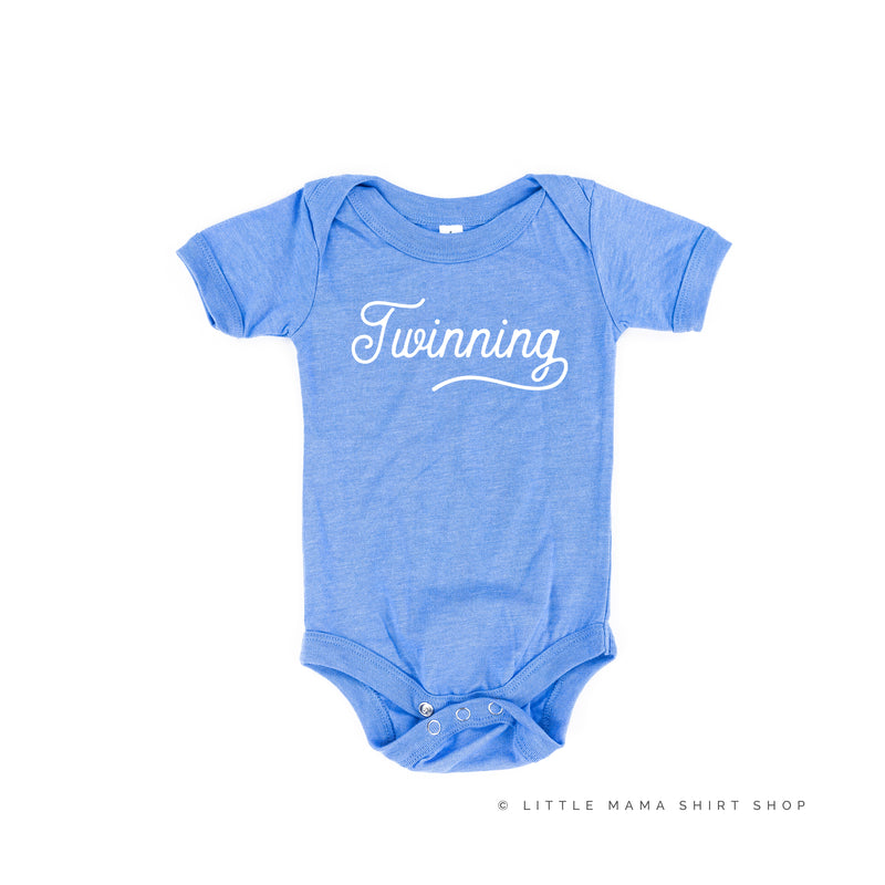 Twinning - (Script) - Short Sleeve Child Shirt