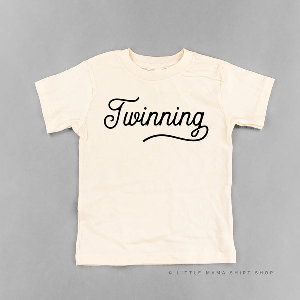 Twinning - (Script) - Short Sleeve Child Shirt