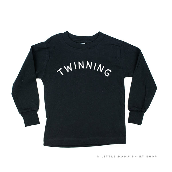 Twinning - (Arched) - Long Sleeve Child Shirt