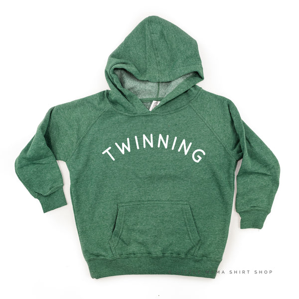 Twinning - (Arched) - Child Hoodie