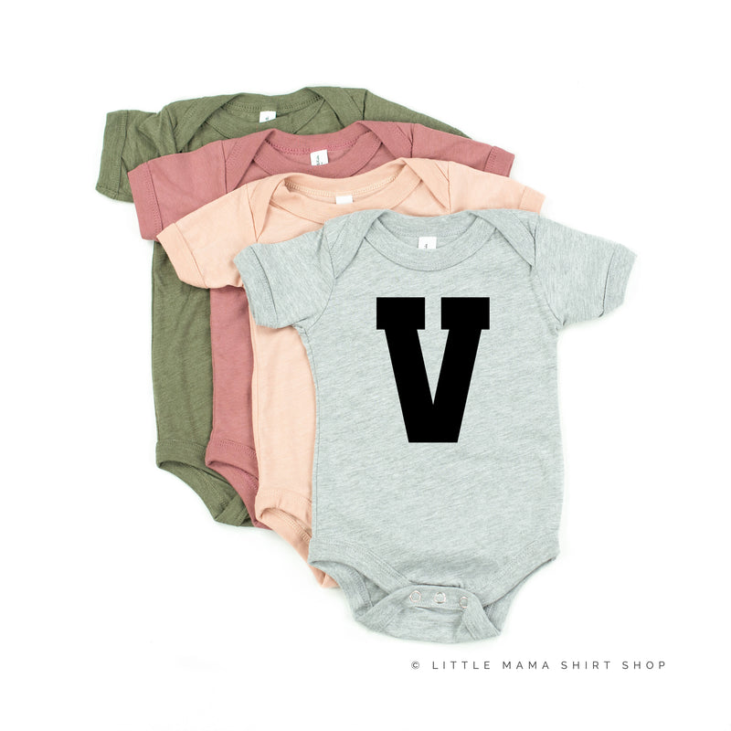 VARSITY INITIALS - Short Sleeve Child Shirt