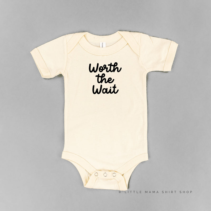 WORTH THE WAIT - Short Sleeve Child Shirt