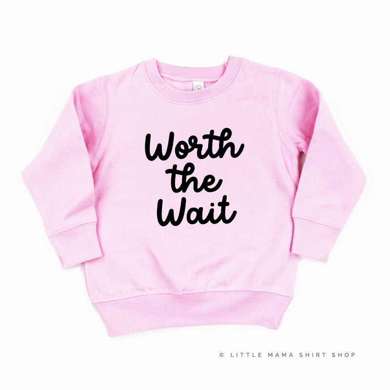 WORTH THE WAIT - Child Sweater