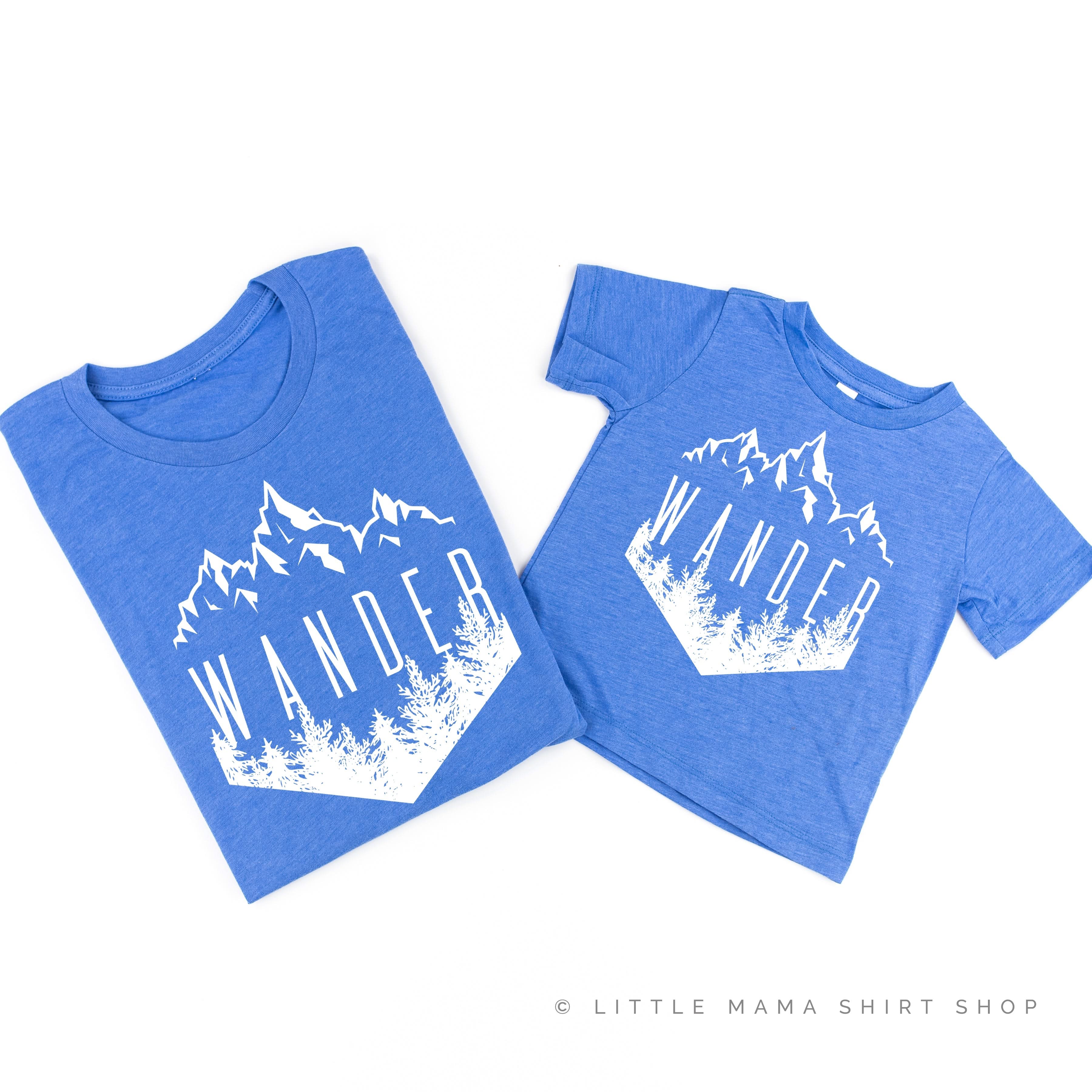 WANDER - Set of 2 Shirts Little Mama Shirt Shop
