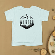 WANDER - Short Sleeve Child Shirt Little Mama Shirt Shop